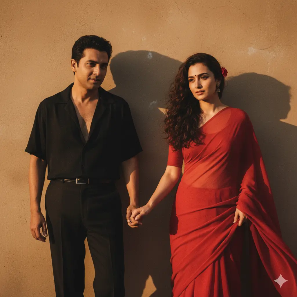 Golden Hour Retro Romance